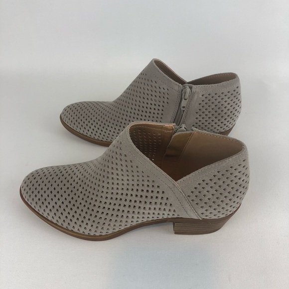 Lucky Brand LP-Baylah2 Leather Ankle Booties Boots - Picture 5 of 8